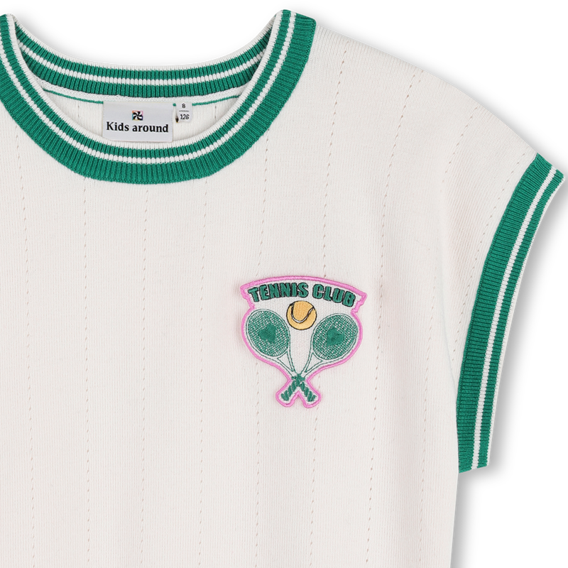 CAMISOLA DE MANGA CURTA KIDS AROUND 
                        GIRL