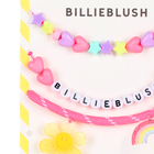 Conjunto de 3 pulseiras extravagantes com contas BILLIEBLUSH 
                    GIRL