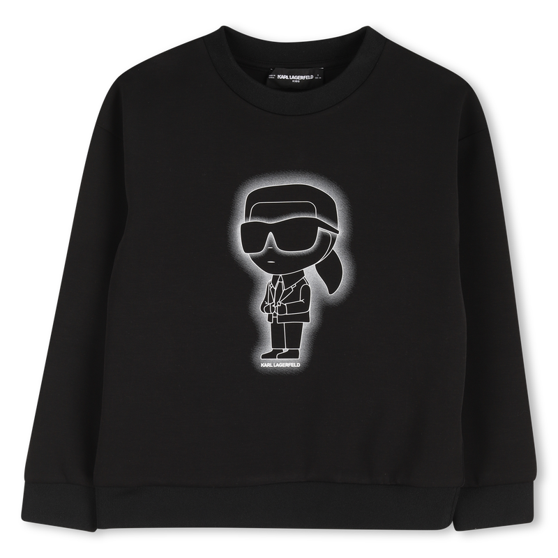 Moletom duplo jersey KARL LAGERFELD KIDS 
                    BOY