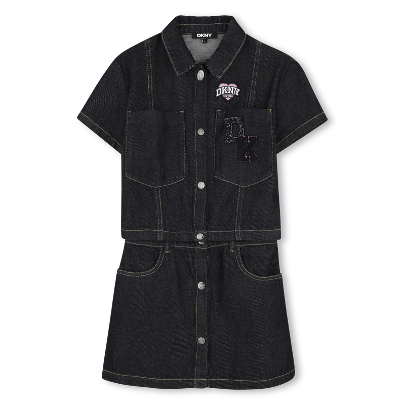 Vestido 2 em 1 DKNY 
                        GIRL