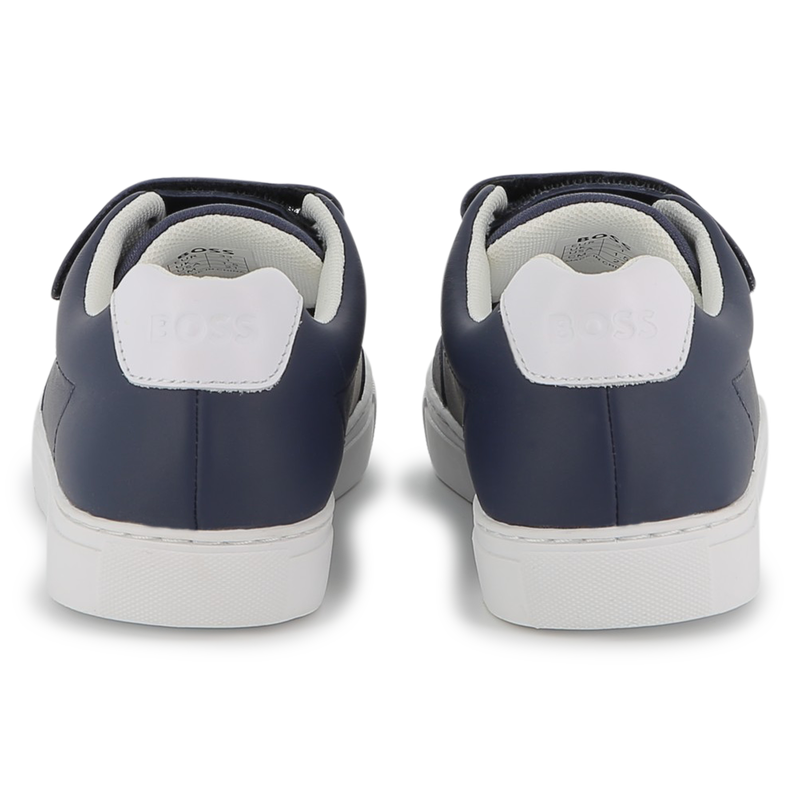 T&ecirc;nis de couro bovino BOSS 
                        BOY