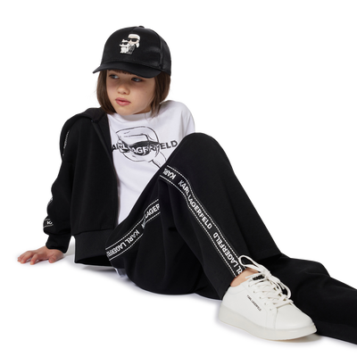 Tênis de cano baixo com cadarço KARL LAGERFELD KIDS UNISEX