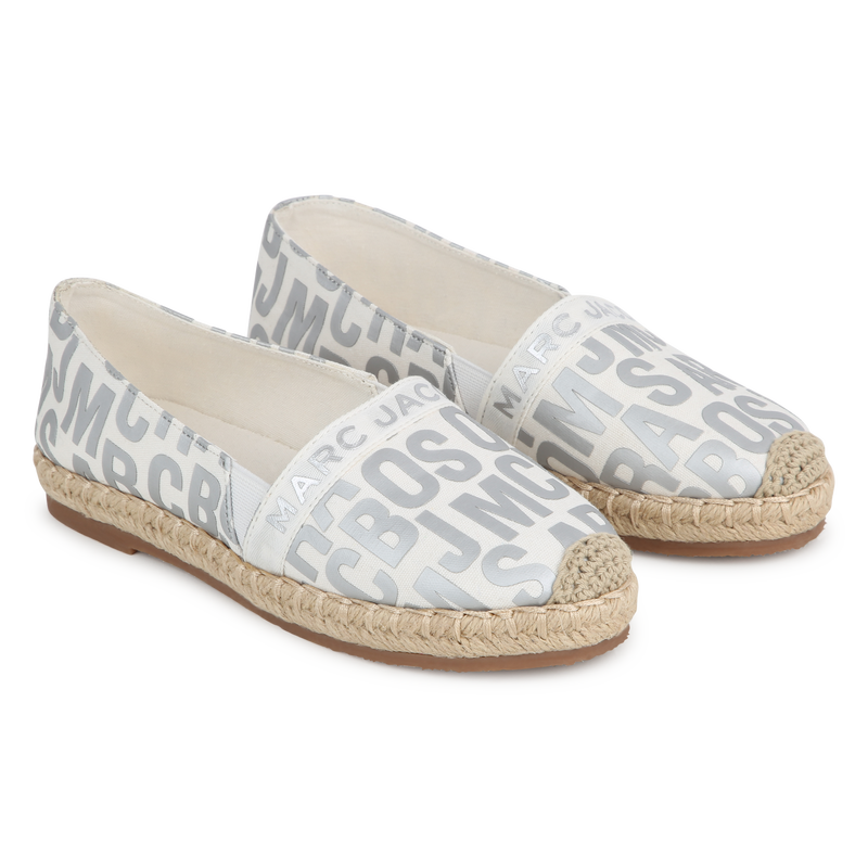 Monogram Print Espadrilles THE MARC JACOBS 
                    GIRL