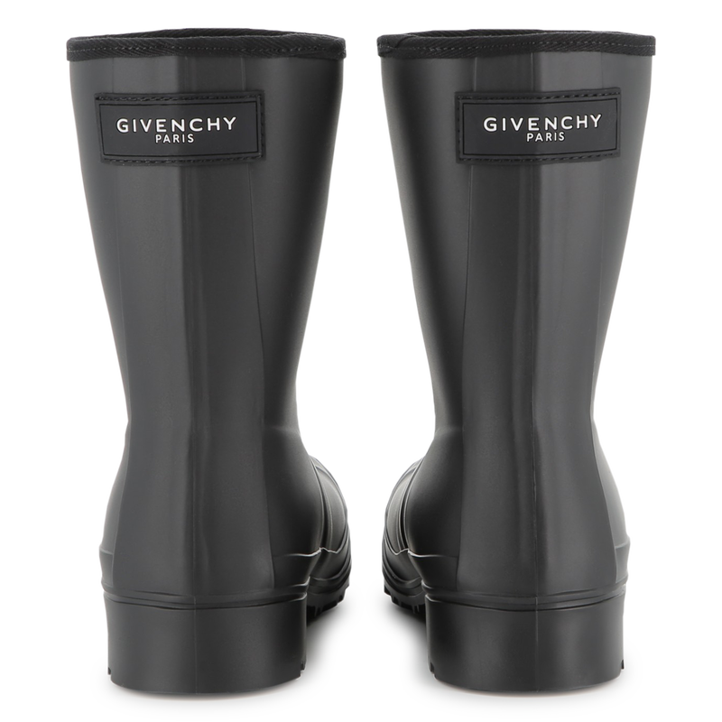 Rain boots with labels GIVENCHY 
                    UNISEX