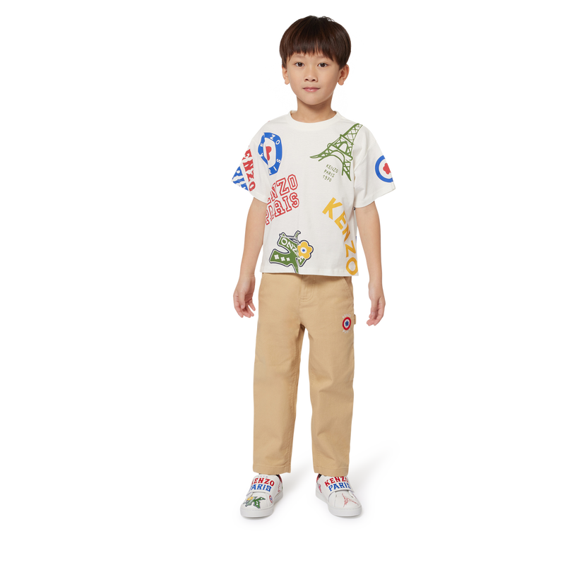 Leather Velcro Sneakers KENZO KIDS 
                    BOY