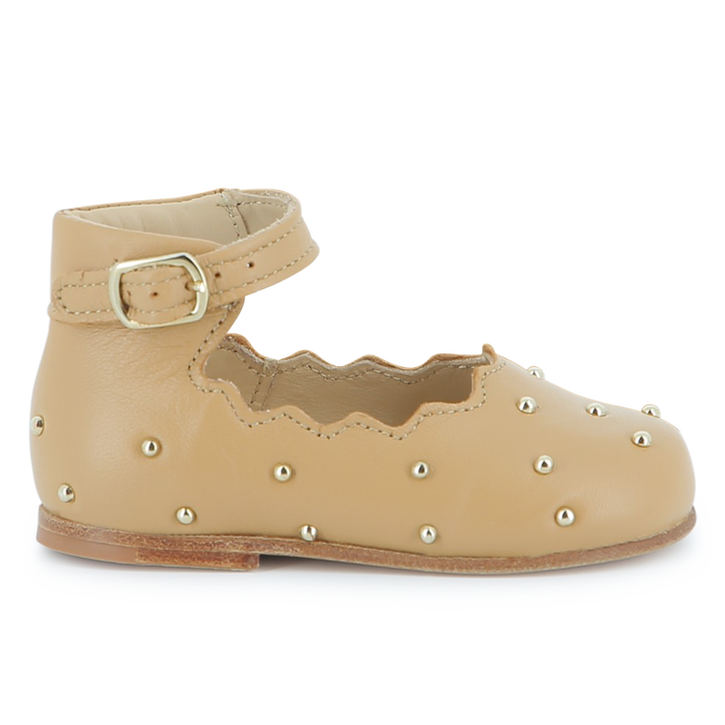 Bailarinas de pele de carneiro CHLOE 
                        GIRL