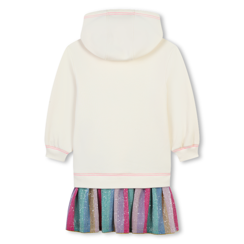 Vestido bi-mat&eacute;ria BILLIEBLUSH 
                        GIRL