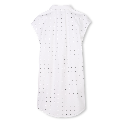 Short-sleeved cotton dress DKNY GIRL
