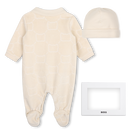 Conjunto de pijama e touca BOSS 
                    MENINO