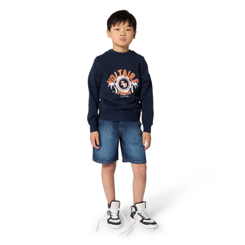 BERMUDA JEANS SHORTS ZADIG & VOLTAIRE 
                    BOY