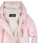 Traje piloto em poli&eacute;ster KARL LAGERFELD KIDS 
                    GIRL