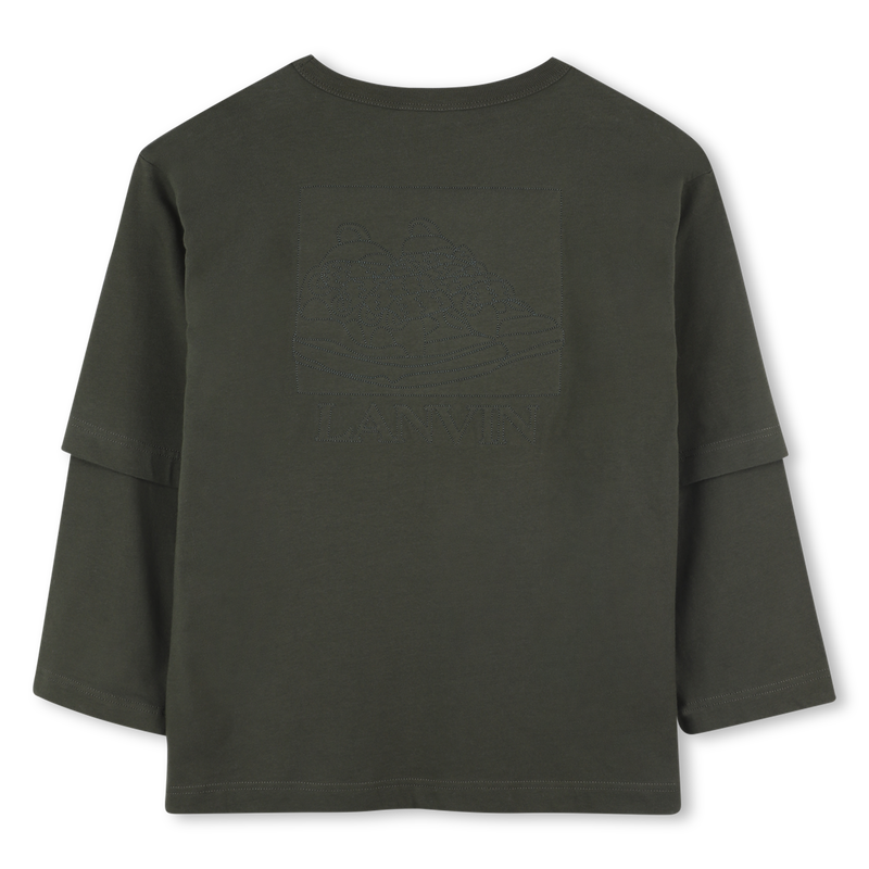T-shirt de manga dupla LANVIN 
                    BOY