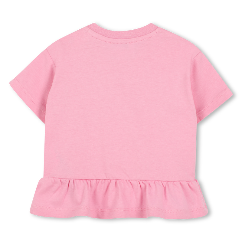 T-shirt e leggings de algod&atilde;o KENZO KIDS 
                        GIRL