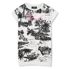Vestido de manga curta KARL LAGERFELD KIDS 
                    GIRL