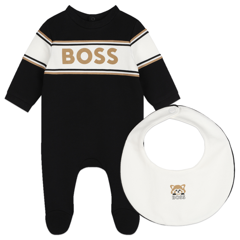 Pajamas & Bib Set BOSS 
                    BOY