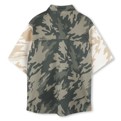 Printed press-stud shirt TIMBERLAND BOY