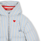 Casaco acolchoado com capuz KIDS AROUND 
                    GIRL