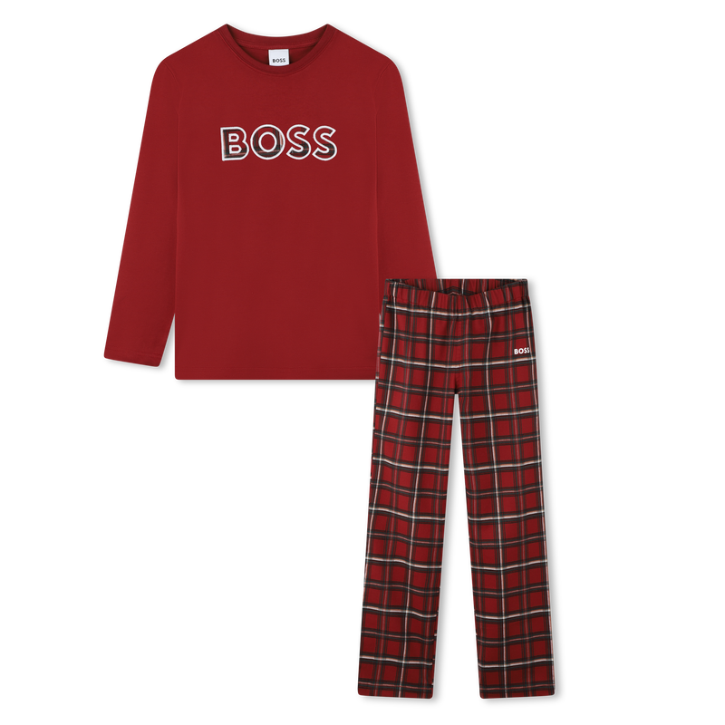 Conjunto de pijama em algodão BOSS 
                    BOY