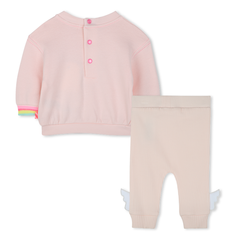 Conjunto sweatshirt e leggings BILLIEBLUSH 
                        GIRL