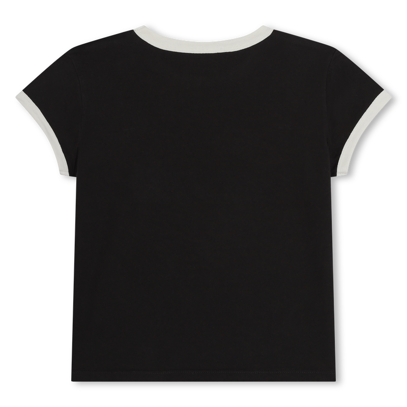 T-shirt com estampa e strass ZADIG & VOLTAIRE 
                    GIRL