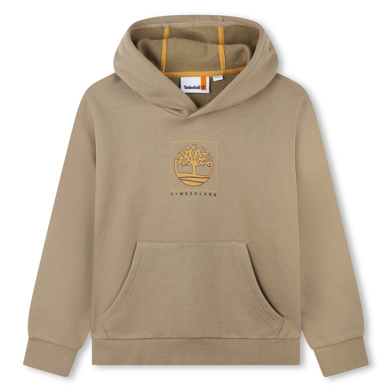 Sweatshirt de molet&atilde;o felpado TIMBERLAND 
                        BOY