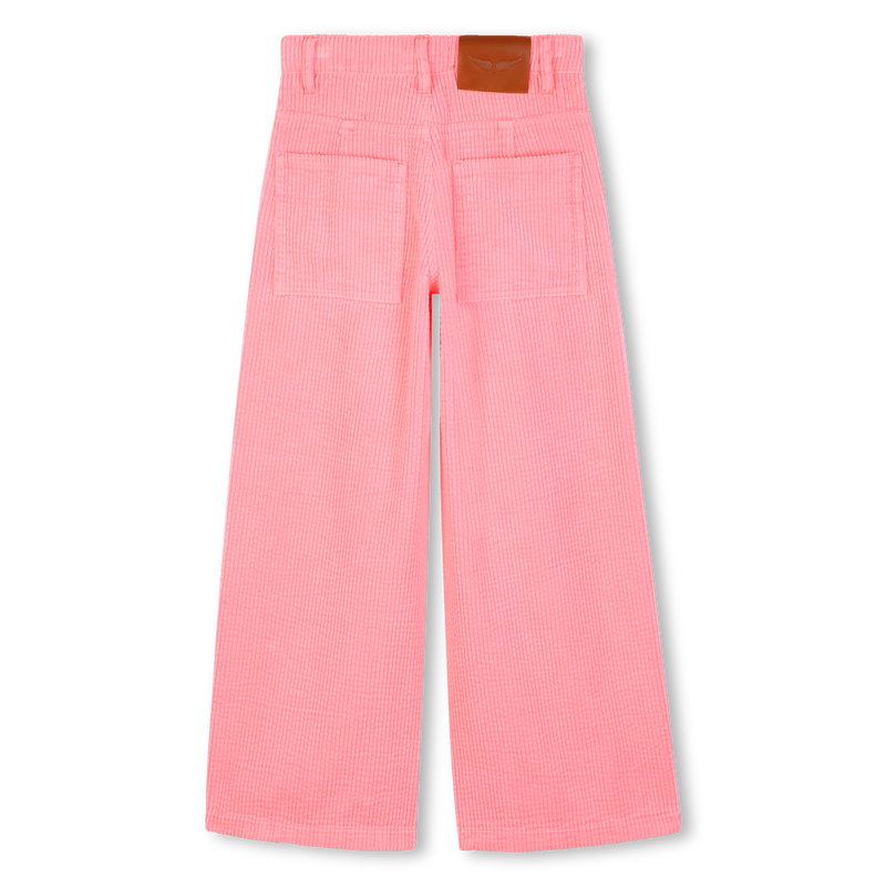 Cal&ccedil;a de veludo ZADIG & VOLTAIRE 
                        MENINA