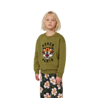 Moletom de l&atilde; n&atilde;o escovada KENZO KIDS 
                    BOY