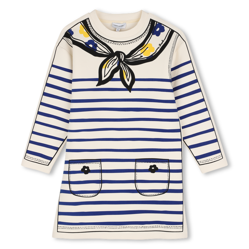 Vestido de mangas longas MARC JACOBS 
                        GIRL