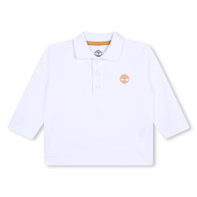 Polo liso com log&oacute;tipo TIMBERLAND BOY