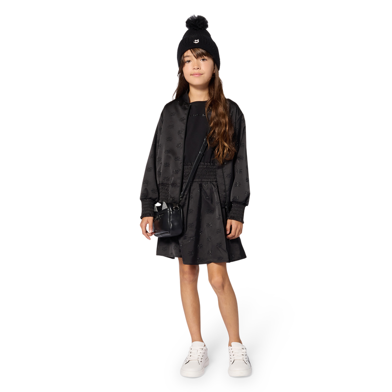 Cardigan de satin KARL LAGERFELD KIDS 
                        GIRL