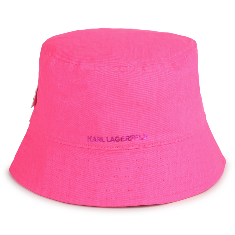 Panamá forrado em algodão KARL LAGERFELD KIDS 
                    GIRL
