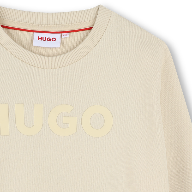 Sweatshirt de molet&atilde;o HUGO 
                        BOY