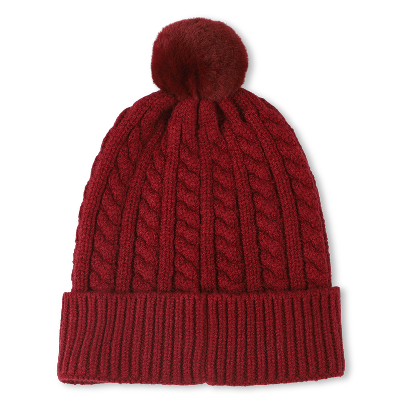 Gorro de malha tran&ccedil;ada BOSS 
                        BOY
