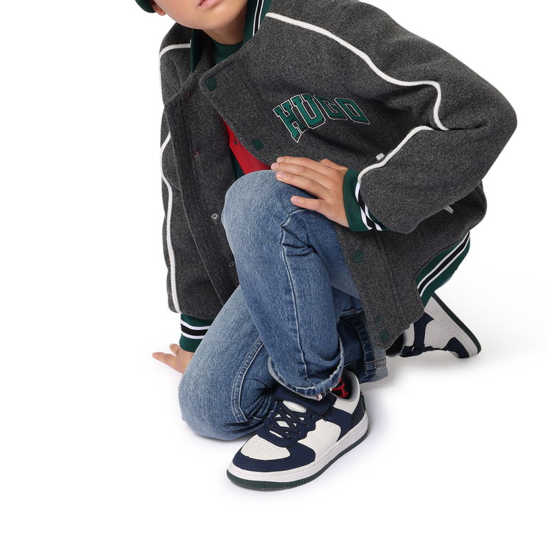 Gorro de malha de algod&atilde;o HUGO 
                        UNISEX