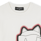 T-shirt de manga curta KARL LAGERFELD KIDS 
                    GIRL