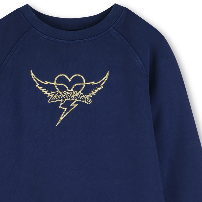 MOLETOM DE PESCO&Ccedil;O REDONDO ZADIG & VOLTAIRE 
                        GIRL