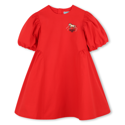 VESTIDO MANGA BAL&Atilde;O KENZO KIDS GIRL