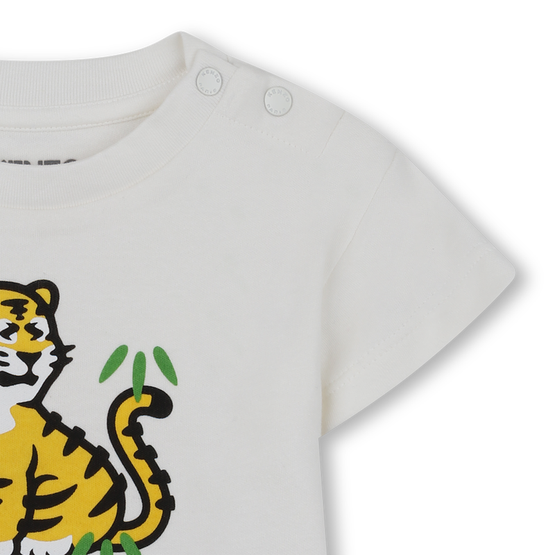 Conjunto de cal&ccedil;a, cardig&atilde; e camiseta KENZO KIDS 
                        UNISSEX