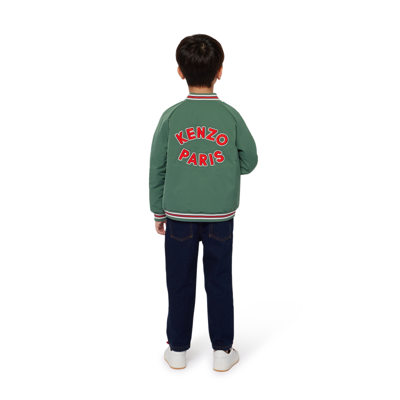 Zipped Raglan-Sleeve Jacket KENZO KIDS 
                    UNISEX
