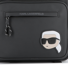 Mochila t&ecirc;xtil revestida com efeito de borracha KARL LAGERFELD KIDS 
                    BOY