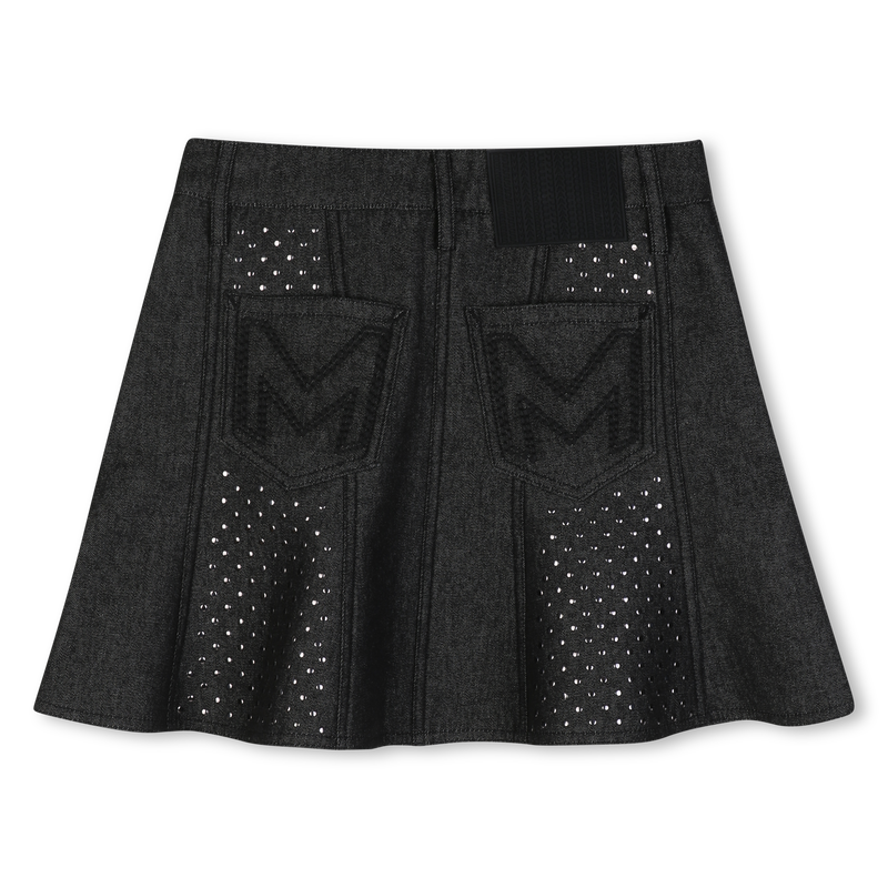 Saia de denim MARC JACOBS 
                        GIRL