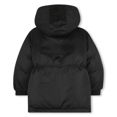 Parka com capuz repelente de água DKNY GIRL