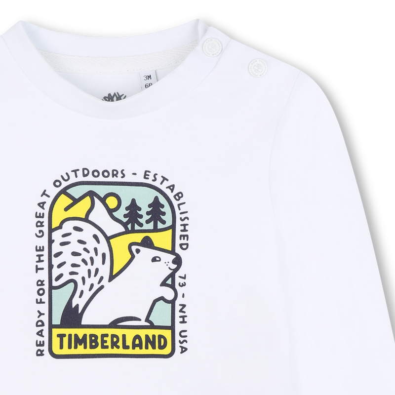 Conjunto de jogging de tr&ecirc;s pe&ccedil;as TIMBERLAND 
                        BOY