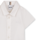 Camisa de mangas curtas BOSS 
                    MENINO