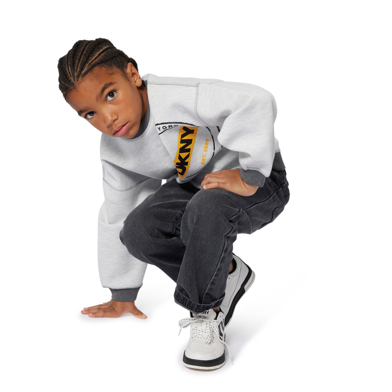 Moletom revers&iacute;vel DKNY 
                        BOY