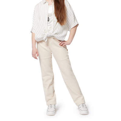 Camisa comprida &agrave;s riscas DKNY GIRL