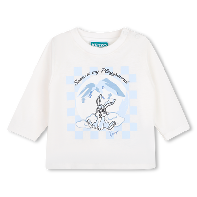 Camiseta de manga longa KENZO KIDS BOY