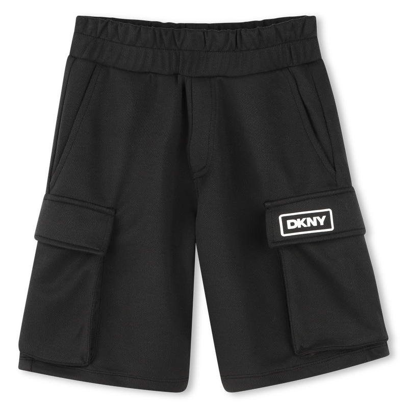 Bermudas com bolsos DKNY 
                        UNISSEXO