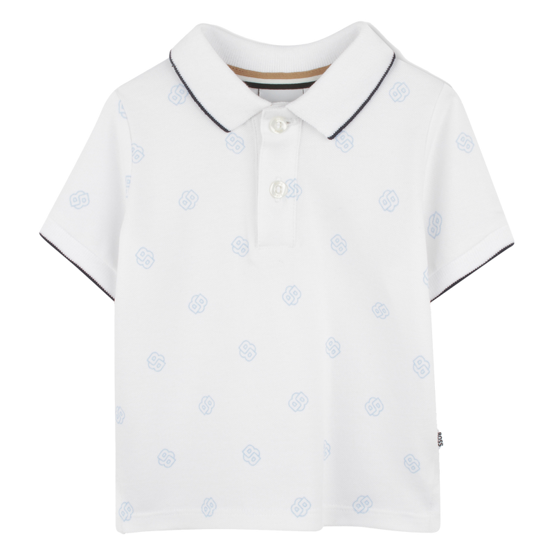 Polo de mangas curtas BOSS 
                        MENINO