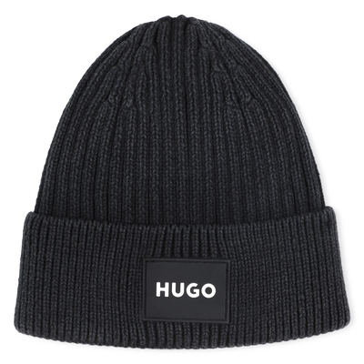 Chapéu de malha desbotado HUGO UNISEX